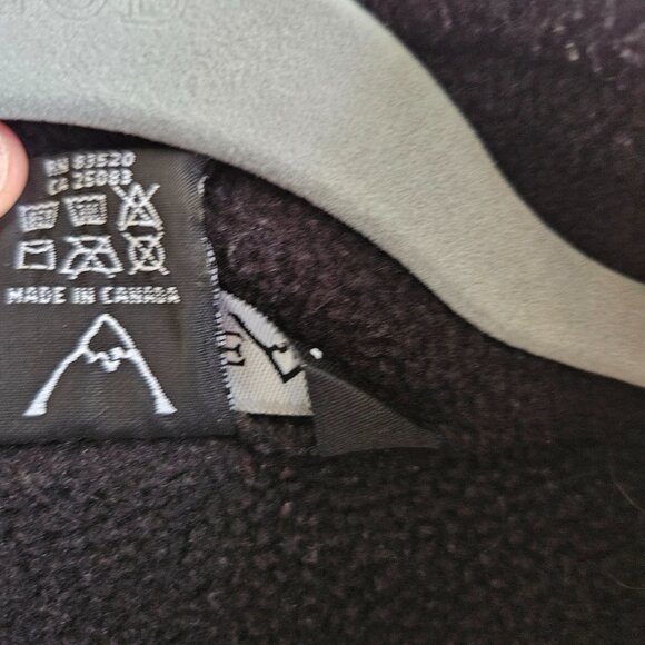 Avalanche Full Zip Polartec Fleece Jacket Black Mens L - Picture 5 of 7